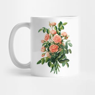 Wedding Rose Flower Bouquet Mug